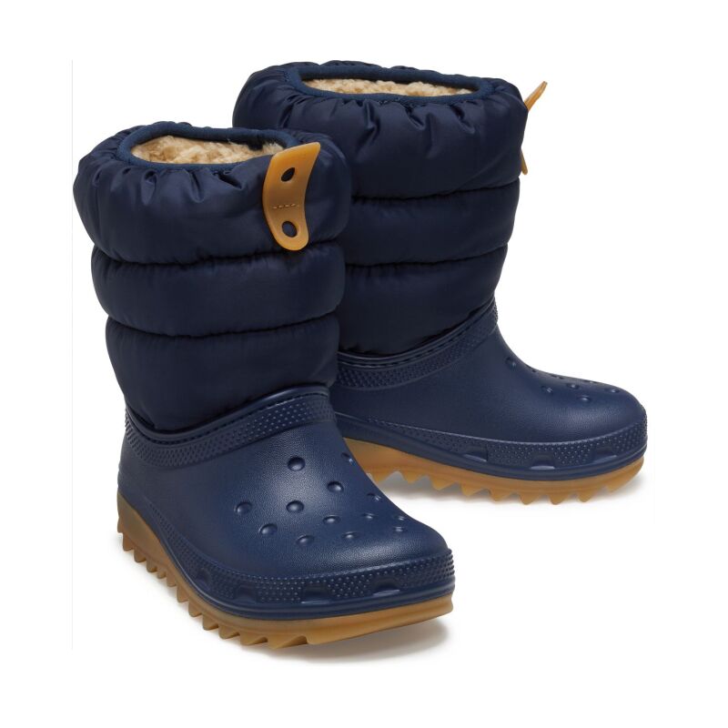 Crocs™ Classic Neo Puff Boot Kids' 207684 Navy/Gum