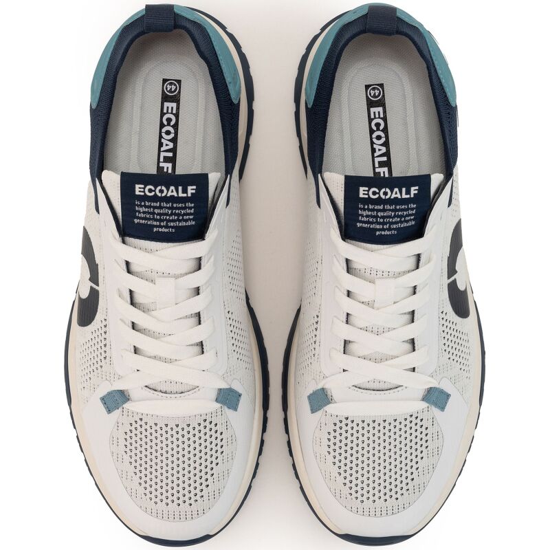 ECOALF MUMBAI SNEAKERS MAN Off White/ Blue