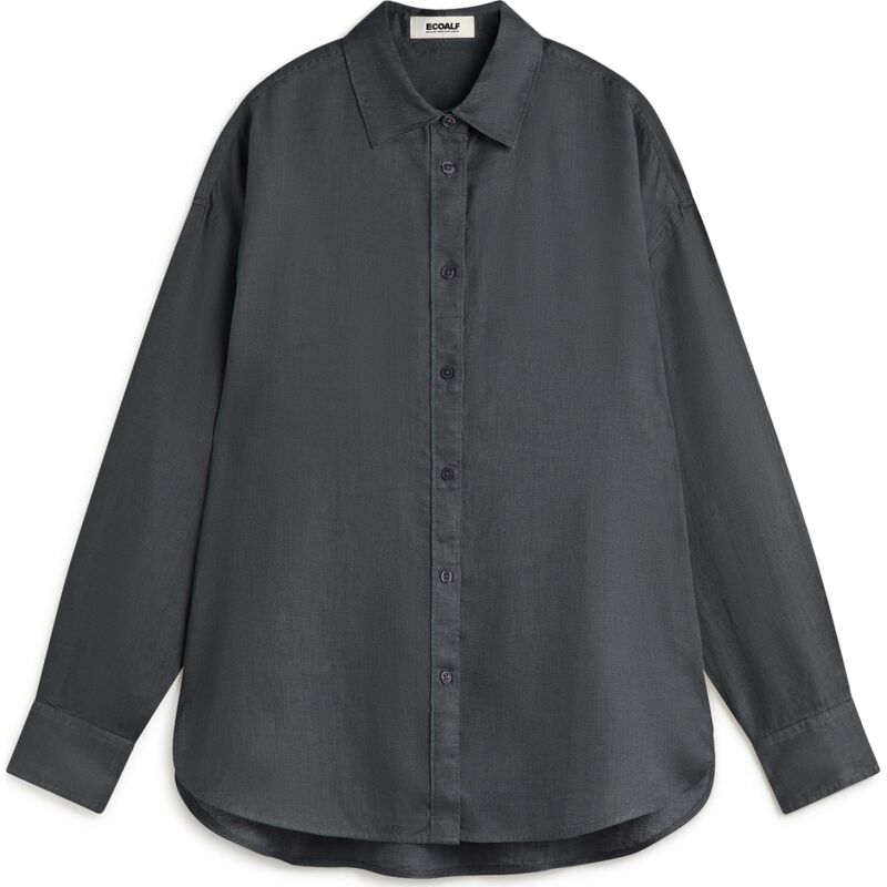 ECOALF DARIAALF LINEN SHIRT WOMAN Storm/Grey