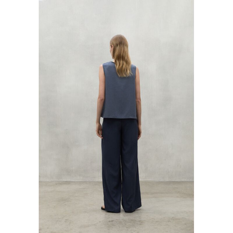 ECOALF Salmaalf Shirt Woman Grey Blue