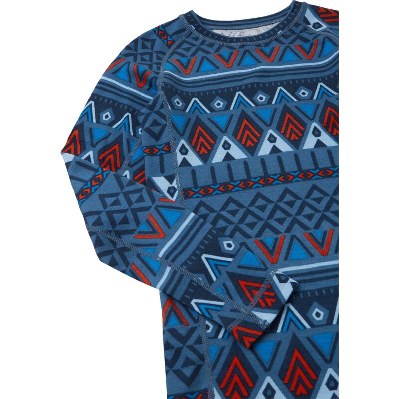 REIMA Wool Base Layer Set Taitoa 5200030D Blue Ocean 67A6