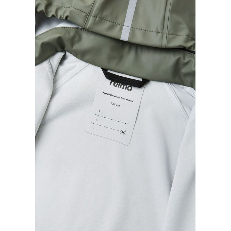 REIMA Rain Jacket Lampi 5100023A Greyish Green