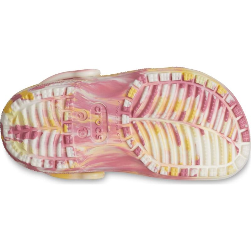 Crocs™ Classic Glow Marbled Clog Kid's 210720 Daylily/Multi