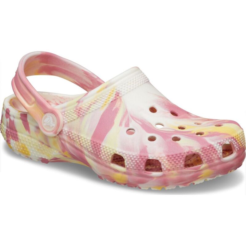 Crocs™ Classic Glow Marbled Clog Kid's 210720 Daylily/Multi