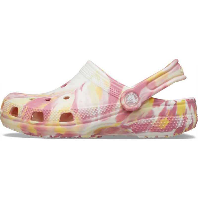 Crocs™ Classic Glow Marbled Clog Kid's 210720 Daylily/Multi