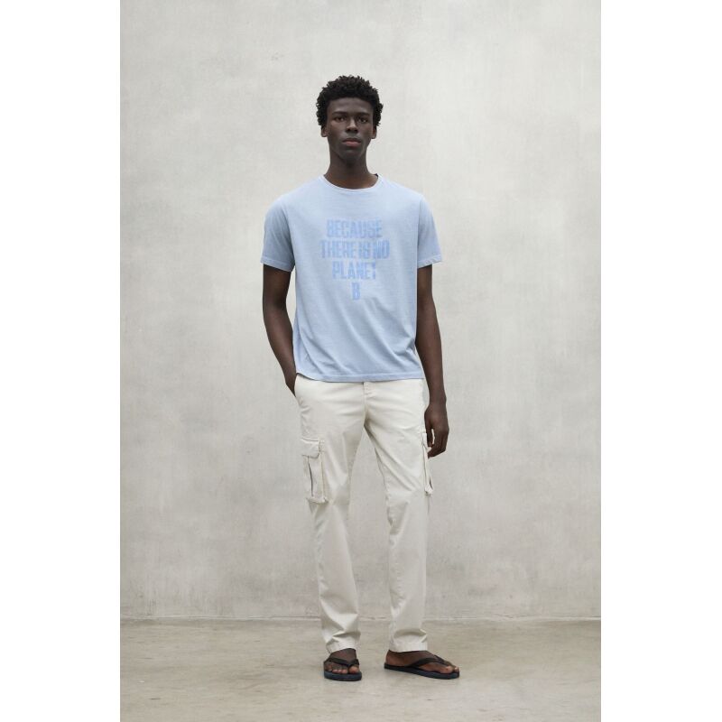ECOALF MINALF T- SHIRT MAN Dusty Blue