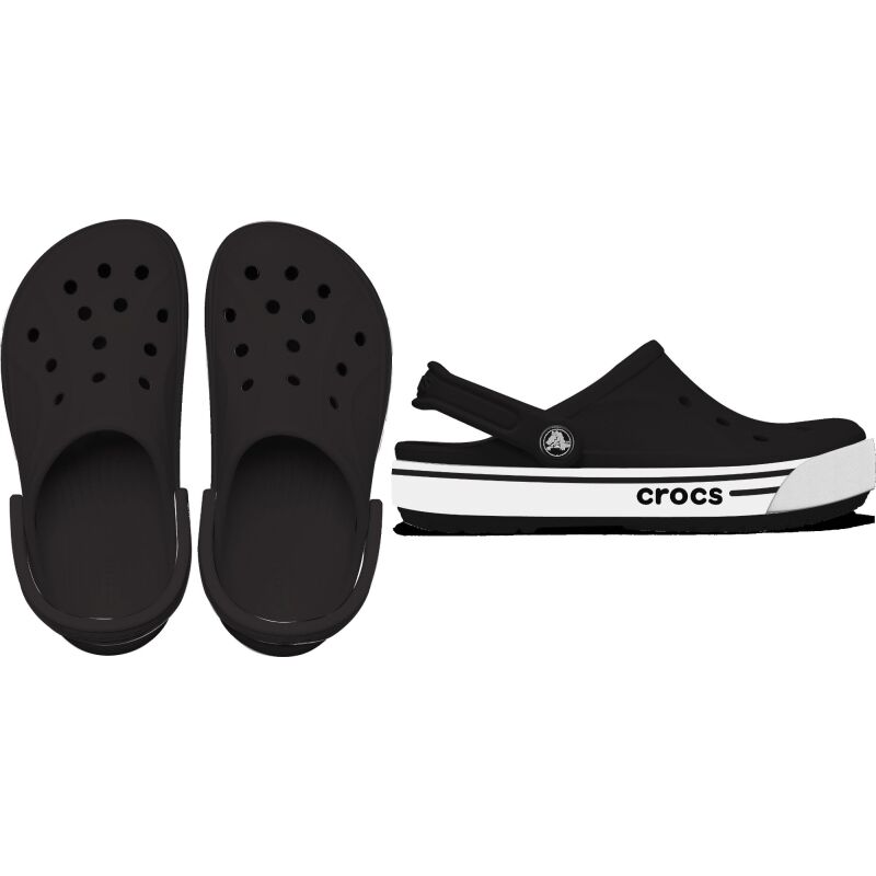 Crocs™ Bayaband Sport Clog Black/White