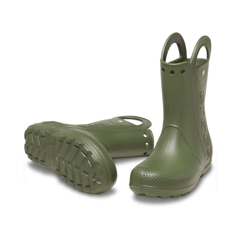 Crocs™ Handle It Rain Boot Kid's Army Green
