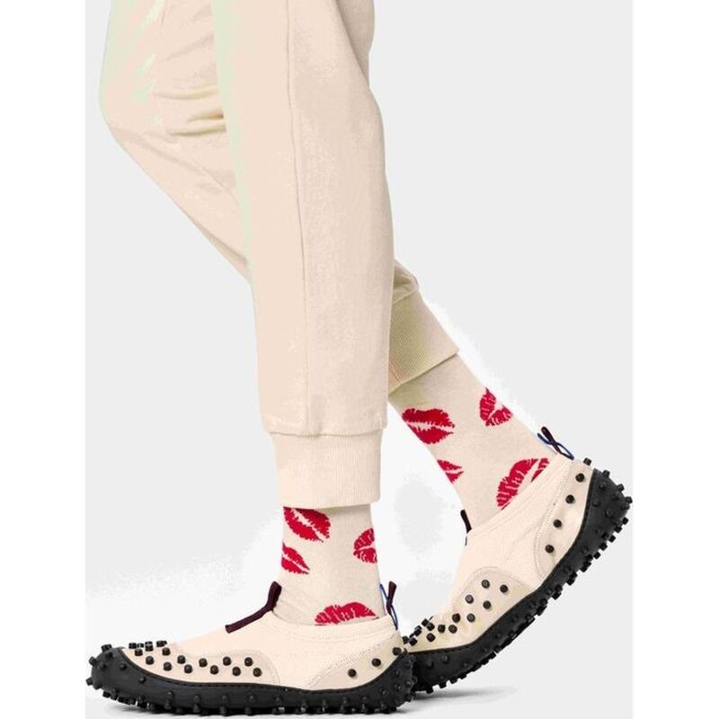 Happy Socks Kisses White