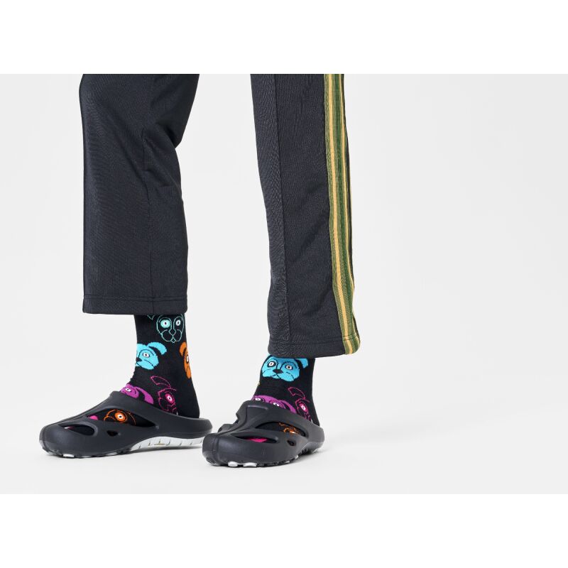 Happy Socks Dog Sock Black 9050