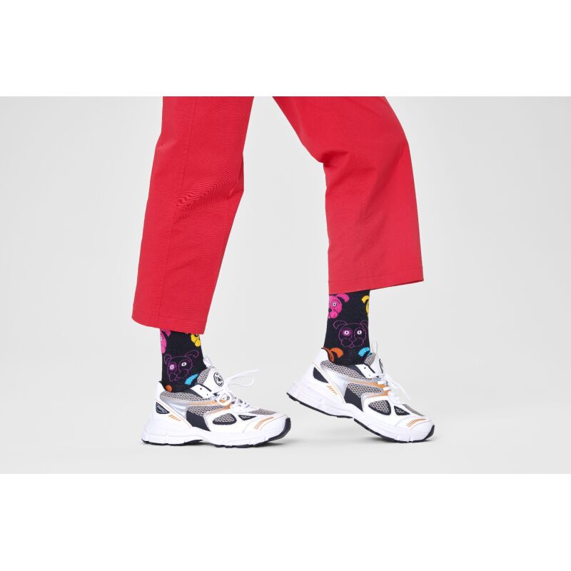 Happy Socks Dog Sock Black 9050
