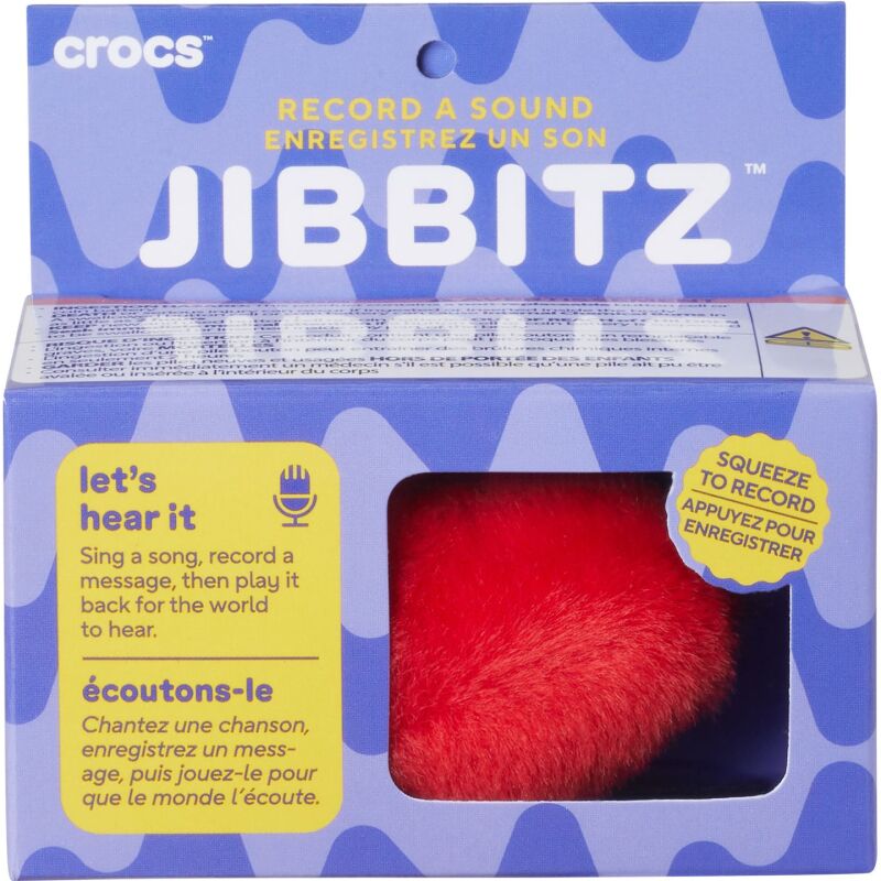 Crocs™ Jibbitz Record Your Own Sound Heart 
