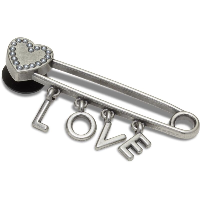 Crocs™ Jibbitz Love Safety Pin 196265846702
