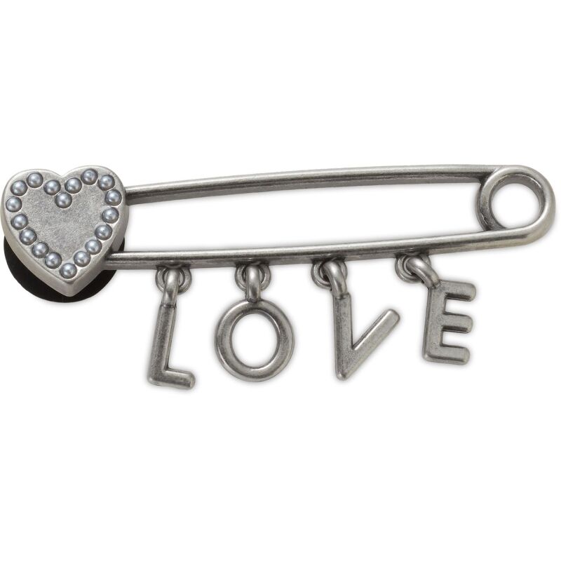 Crocs™ Jibbitz Love Safety Pin 196265846702