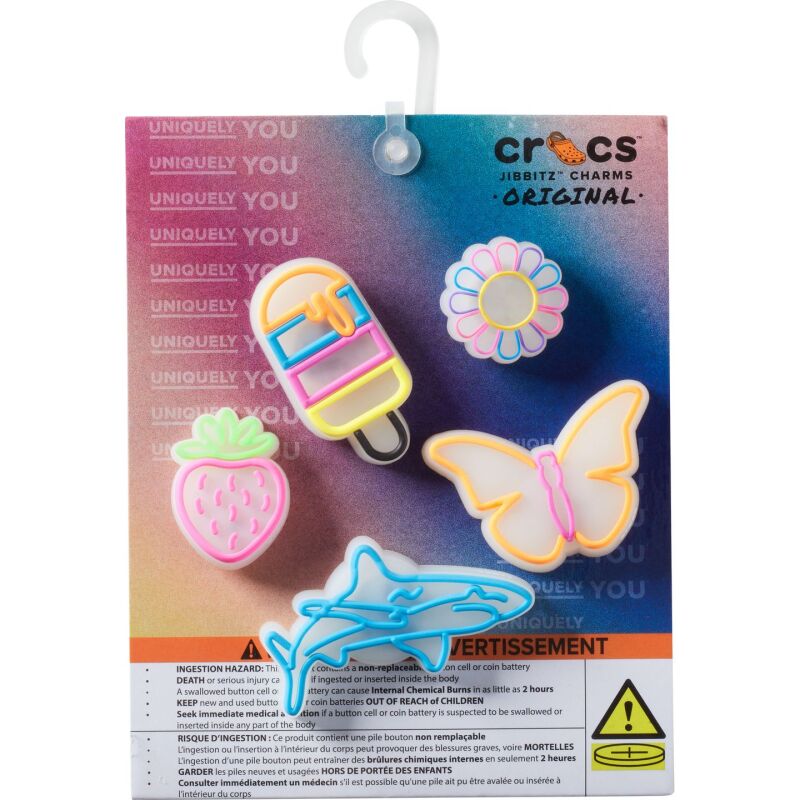Crocs™ Jibbitz Lights Up Summer 5 Pack 