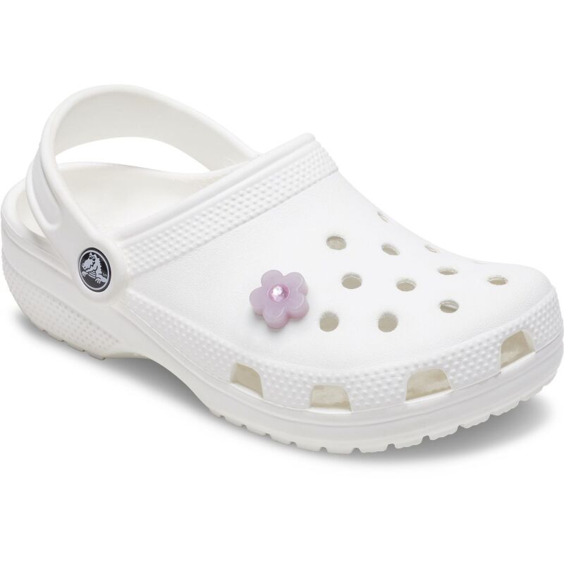 Crocs™ Jibbitz Pink Flower With Gem 198445128011