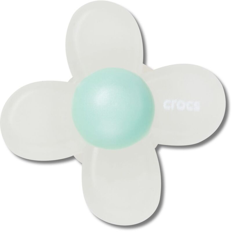 Crocs™ Jibbitz Iridescent Flower With Blue 