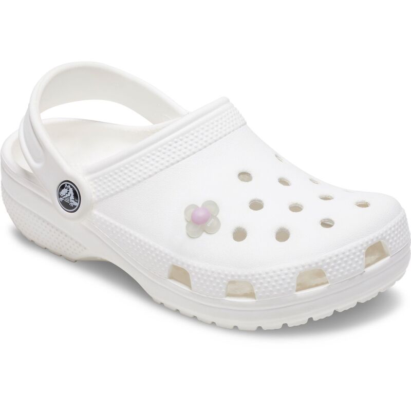 Crocs™ Jibbitz Iridescent Flower With Purple 198445108266