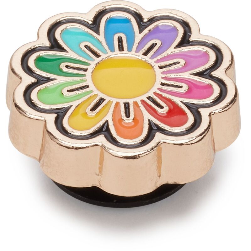 Crocs™ Jibbitz Festival Gold Rainbow Daisy 196265645046