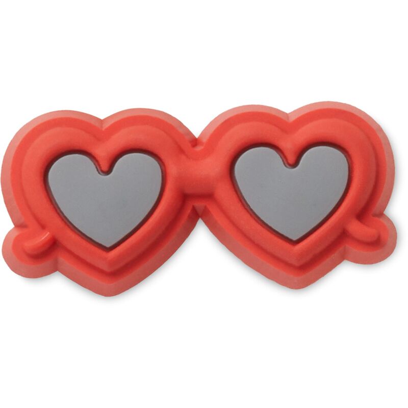 Crocs™ Jibbitz Red Heart Sunglasses 