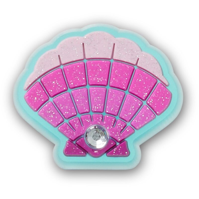 Crocs™ Jibbitz Pink Seashell With Gem 196265895175
