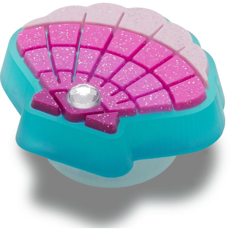 Crocs™ Jibbitz Pink Seashell With Gem 196265895175