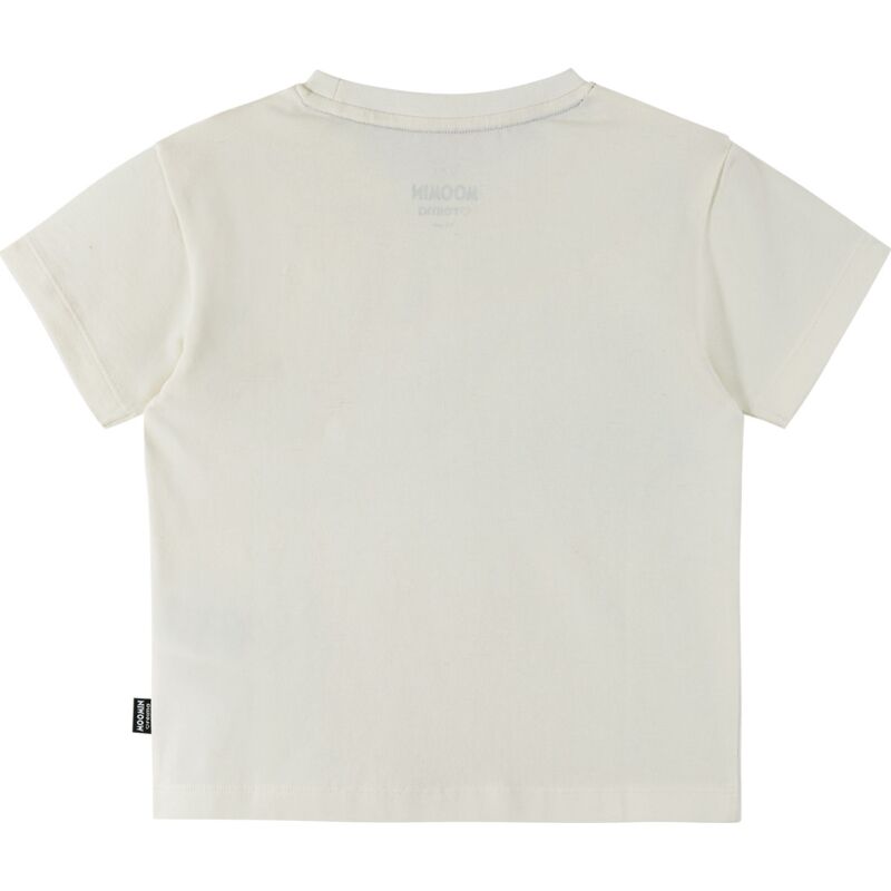 REIMA Organic Cotton Blend T-shirt Moomin Gosa 5200430A Off white