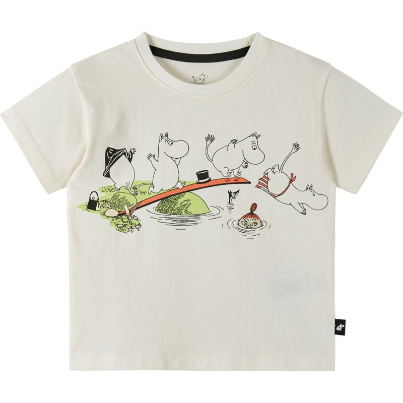 REIMA Organic Cotton Blend T-shirt Moomin Gosa 5200430A Off white