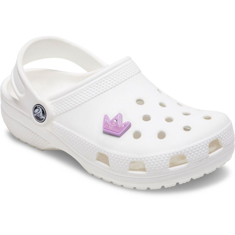 Crocs™ Jibbitz Tiny Purple Glitter Crown 