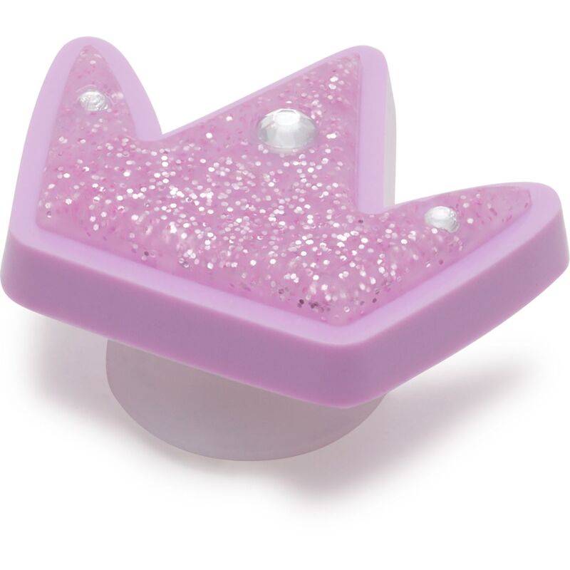 Crocs™ Jibbitz Tiny Purple Glitter Crown 