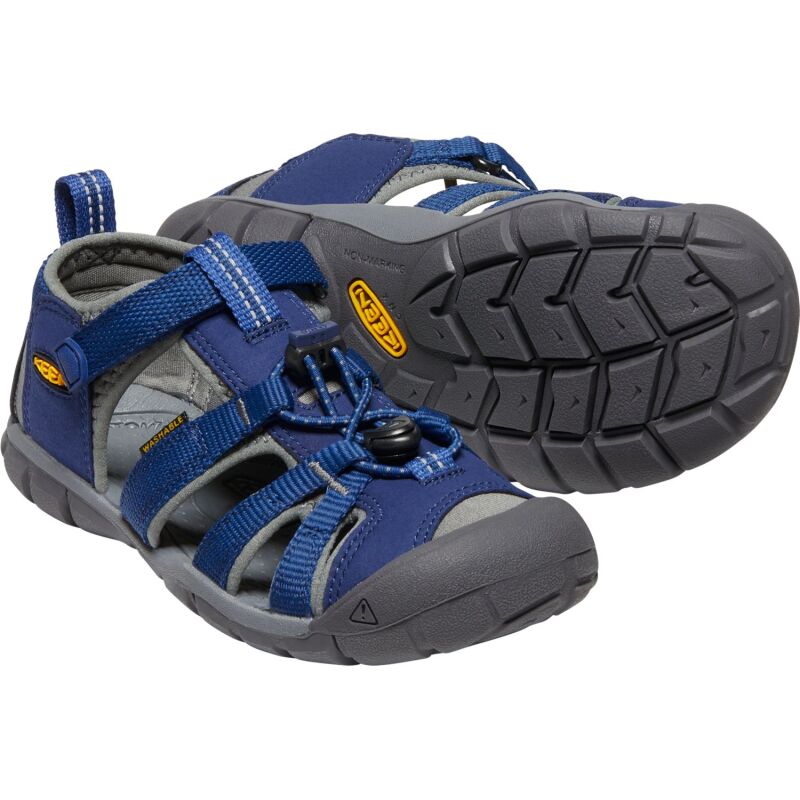 Keen Seacamp II CNX Big Kids' Blue Depths/Gargoyle