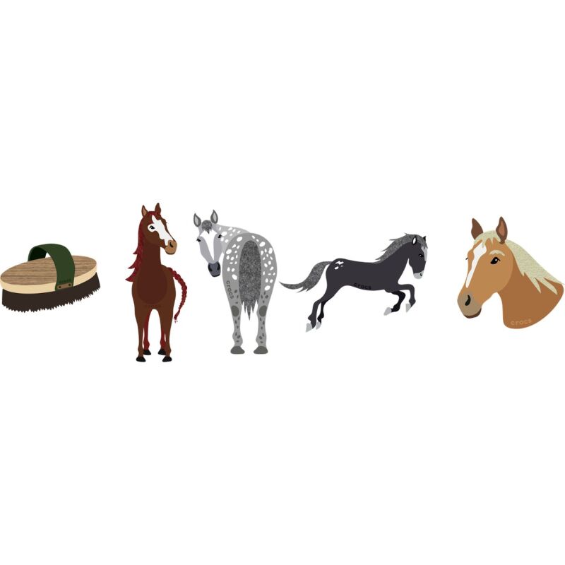 Crocs™ Jibbitz Horse 5 Pack