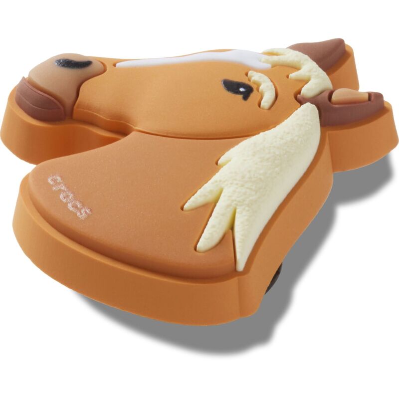 Crocs™ Jibbitz Tan Horse Head