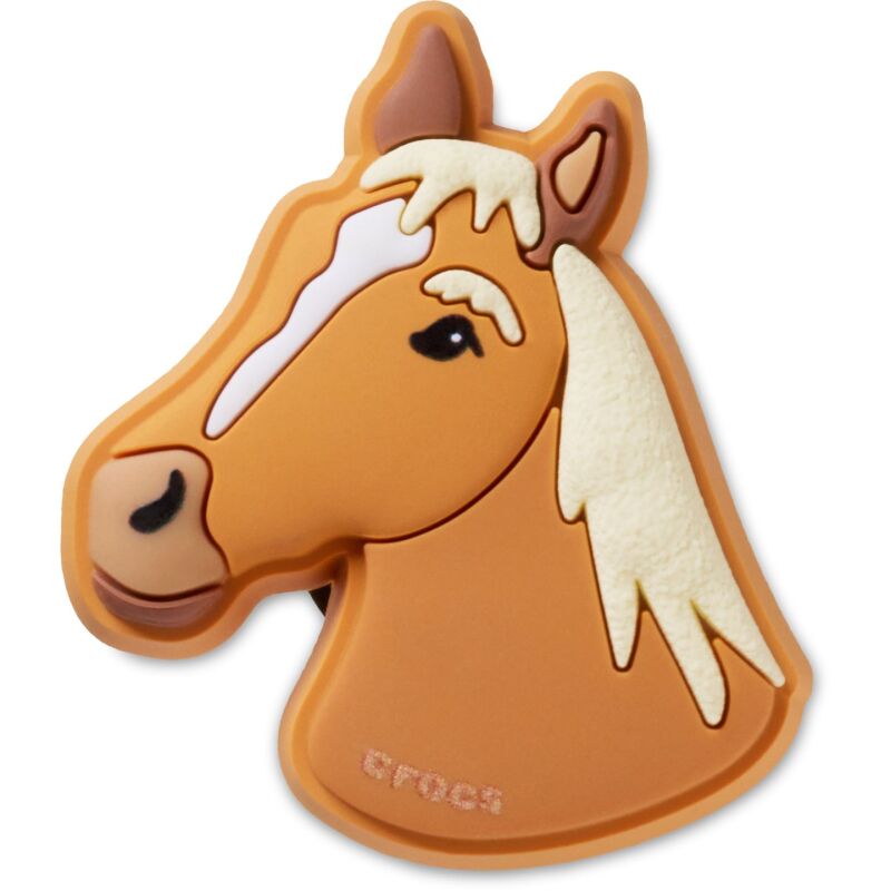 Crocs™ Jibbitz Tan Horse Head