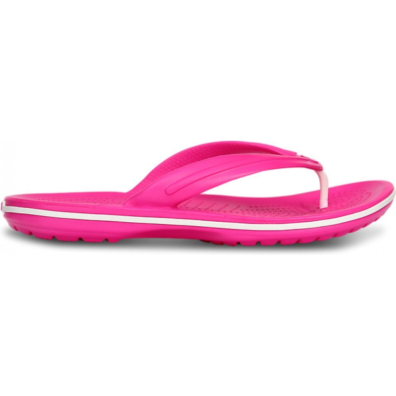 Crocs™ Crocband™ Flip Ryškiai rožinė/Balta