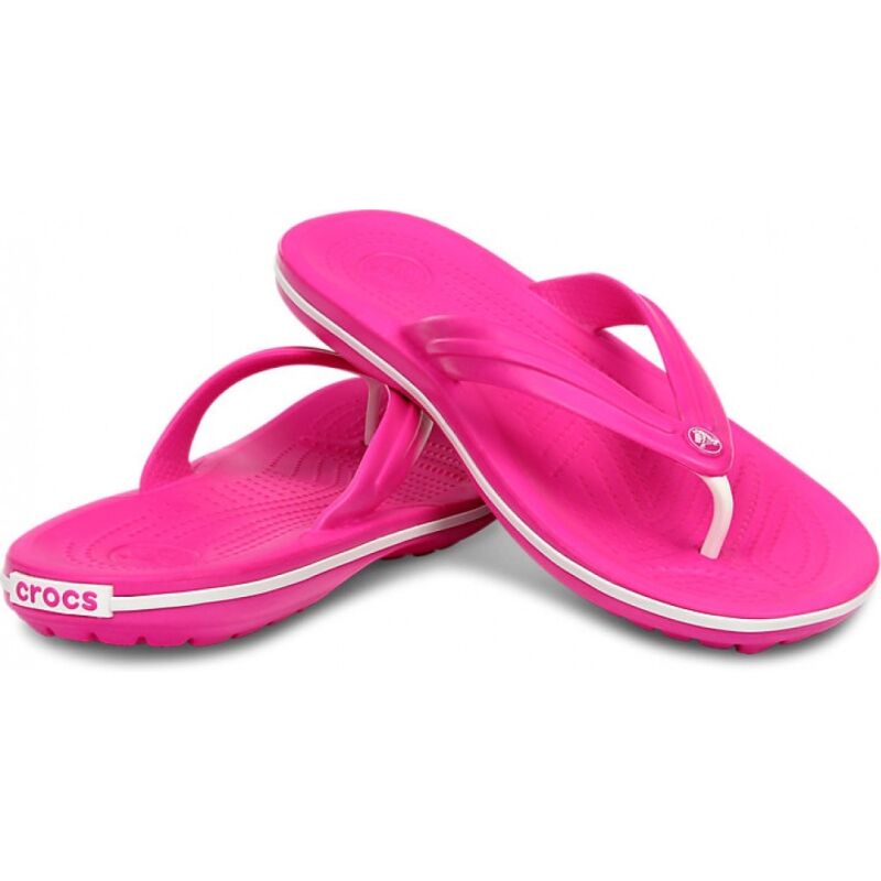 Crocs™ Crocband™ Flip Bright pink/White