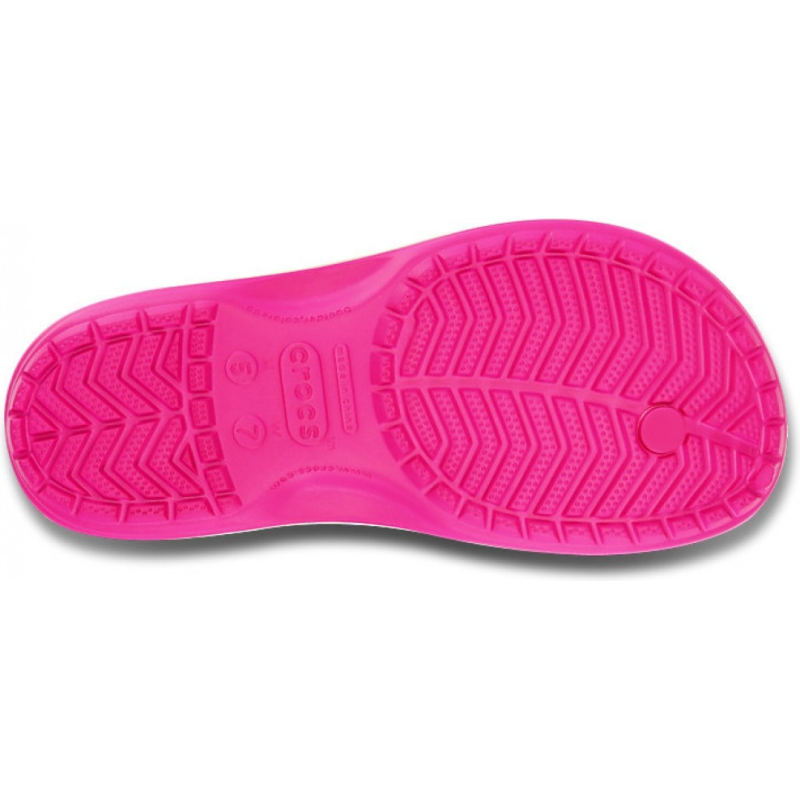 Crocs™ Crocband™ Flip Ryškiai rožinė/Balta