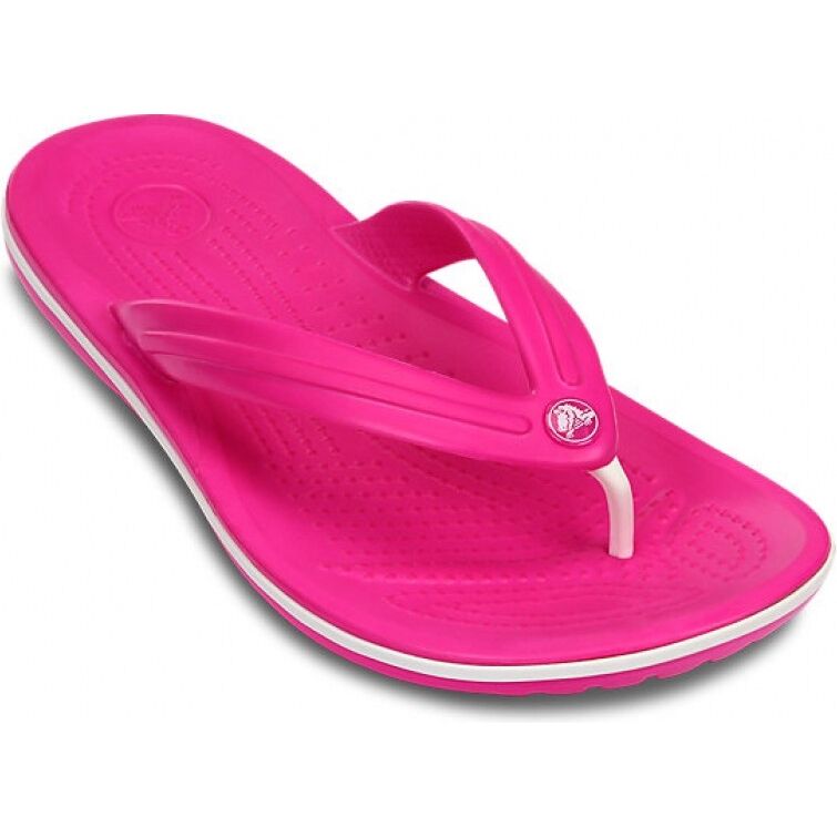 Crocs™ Crocband™ Flip Ryškiai rožinė/Balta