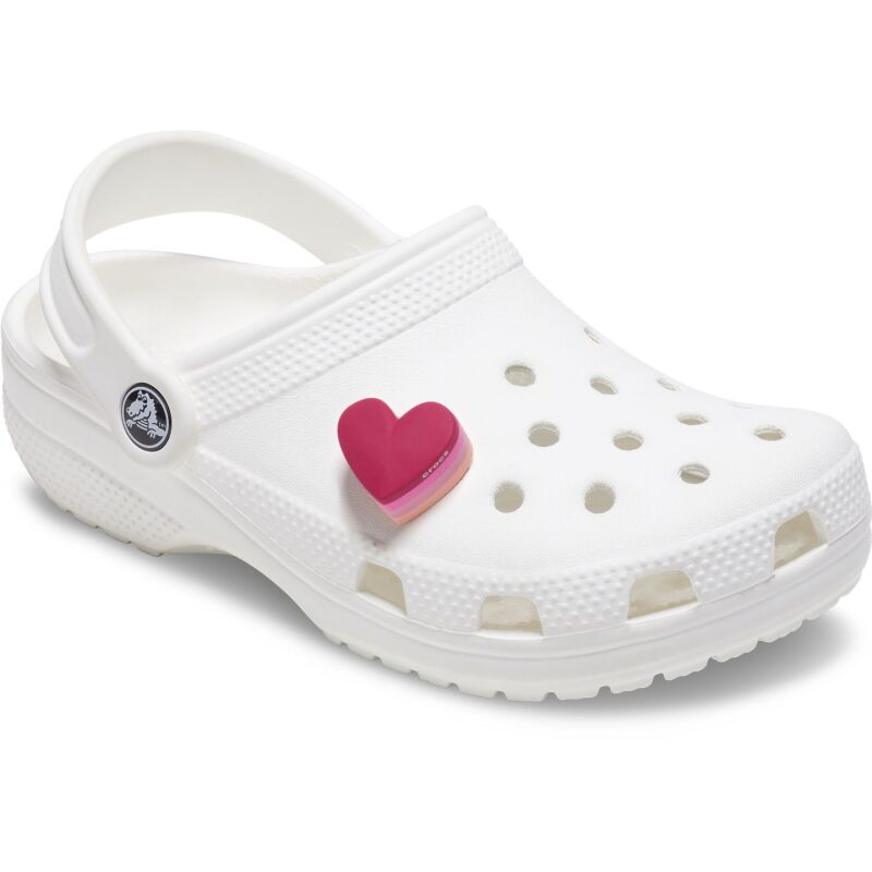 Crocs™ Jibbitz Stacked Pink Heart