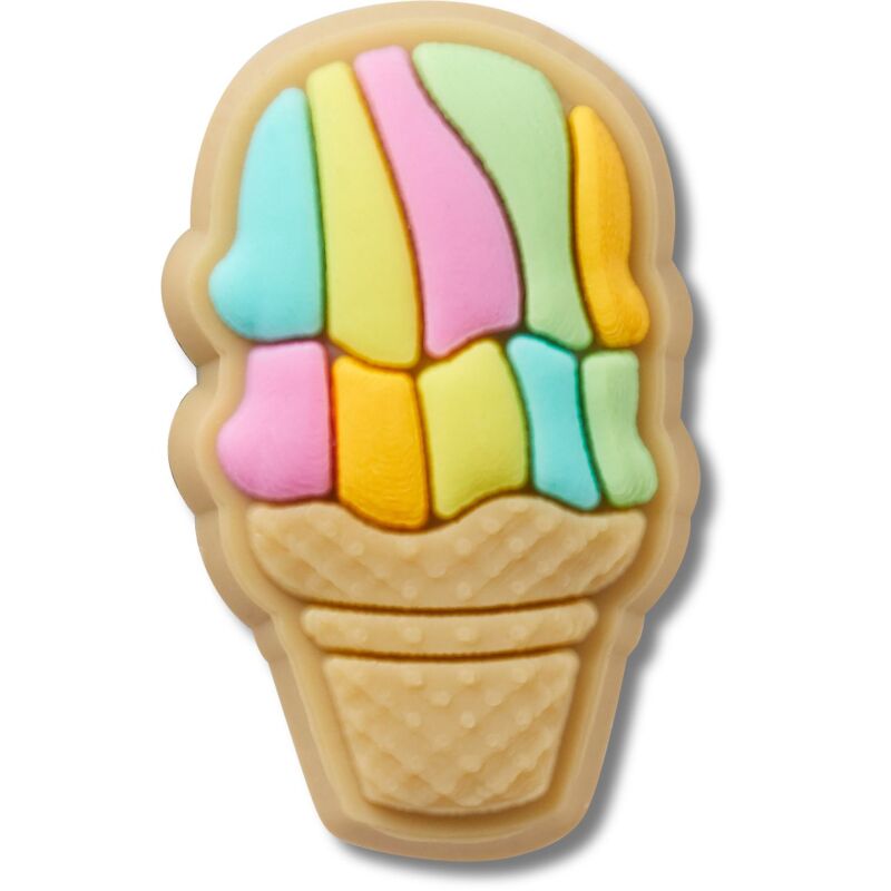 Crocs™ Jibbitz Rainbow Ice Cream Cone 196265894550