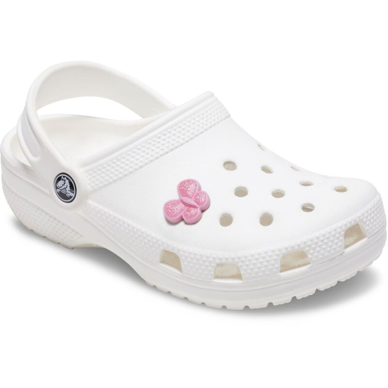 Crocs™ Jibbitz Tiny Pink Glitter Butterfly 
