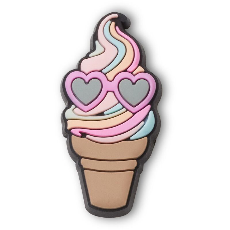 Crocs™ Jibbitz Rainbow Swirl Cone 196265644728