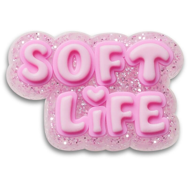 Crocs™ Jibbitz Tiny Pink Soft Life 196265895502