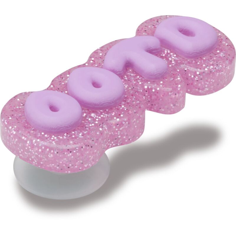 Crocs™ Jibbitz Purple Glitter Ootd 196265895557