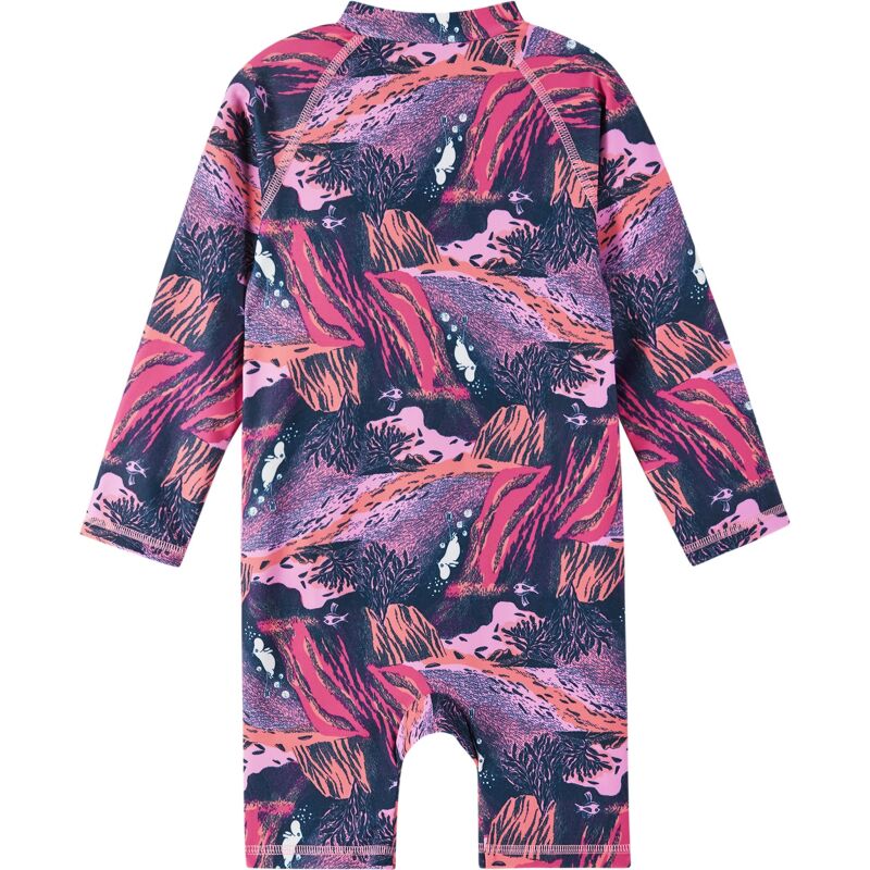 REIMA UPF 50+ One Piece Swimsuit Moomin Sandig 5200357A Rose pink