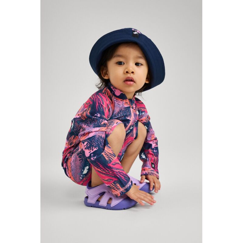 REIMA UPF 50+ One Piece Swimsuit Moomin Sandig 5200357A Rose pink