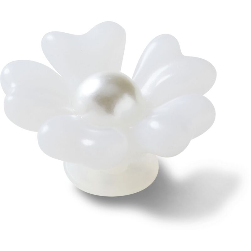 Crocs™ Jibbitz Tiny White Matte Pearl Flower 198445175268