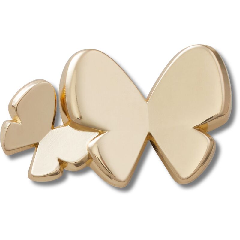 Crocs™ Jibbitz Gold Butterfly Duo 198445128509