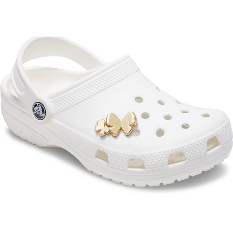 Crocs™ Jibbitz Gold Butterfly Duo 198445128509