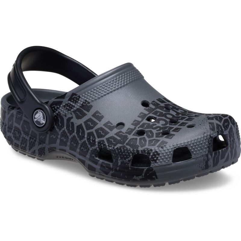 Crocs™ Classic Tire Print Clog Kid's Slate Grey